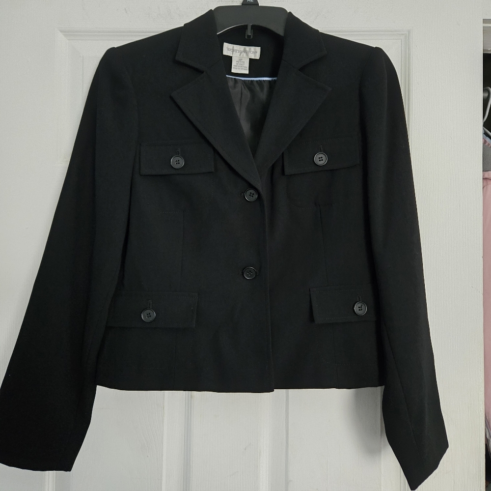 Black Worthington Suit Jacket